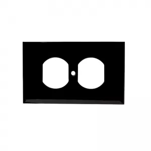 Placa Tomacorriente Negro