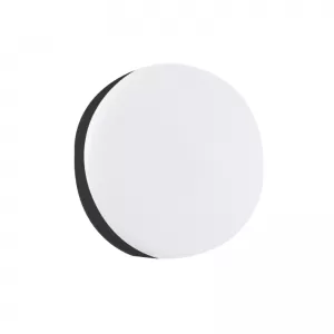 Tortuga LED Mercury Ovalada Negro 25W Luz Cálida