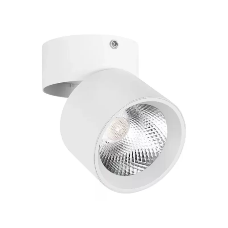Spot Led Giratorio Cilíndrico Led 24W Blanco Luz Blanca