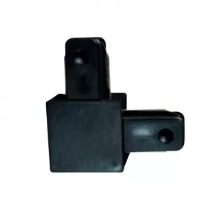 Unión Tipo L Para Riel Spot Negro