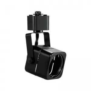 Spot Riel Cuadrado Negro 10W