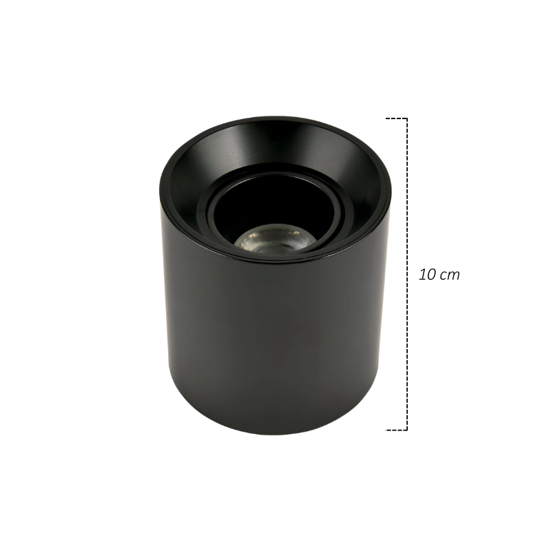 Bala Mercury Cilindro Negra sobreponer