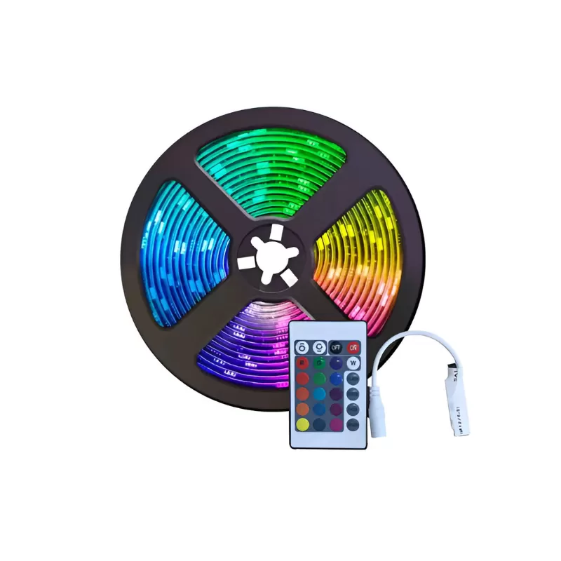 Cinta LED Mercury 12V Rollo 5 Metros RGB