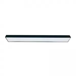 Lampara Lineal Mercury Oficina 40W 6500K Negra