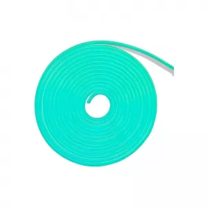 Cinta Led 12V Neón Flex 5m Luz Aguamarina