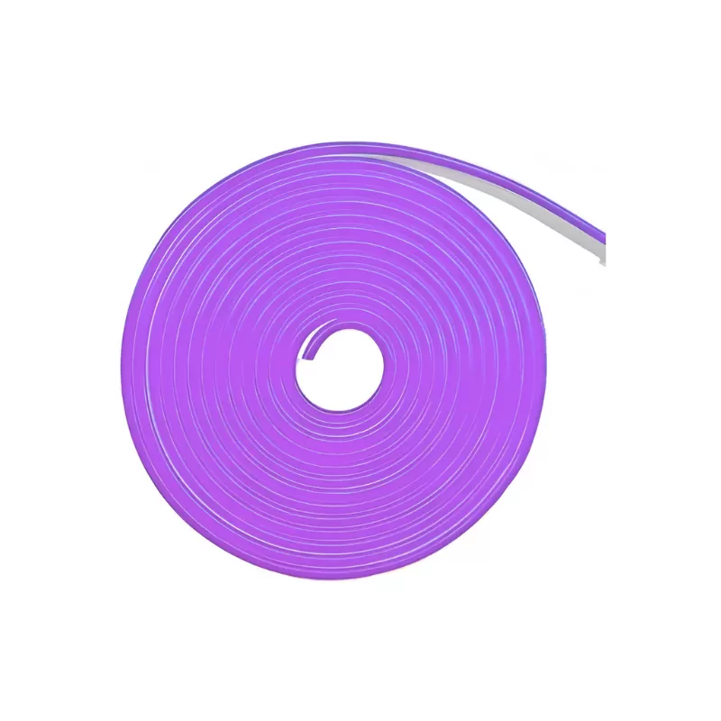 Cinta LED Mercury 12V Neón Flex 5m Luz Púrpura