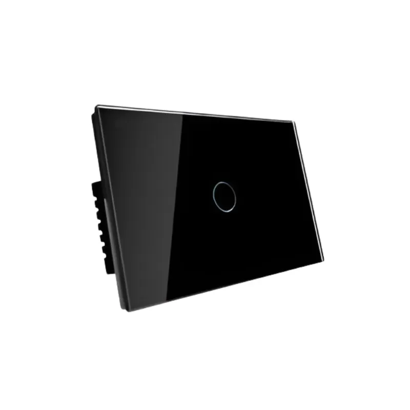 Interruptor sencillo Smart Touch Negro