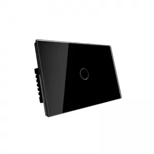 Interruptor sencillo Smart Touch Negro