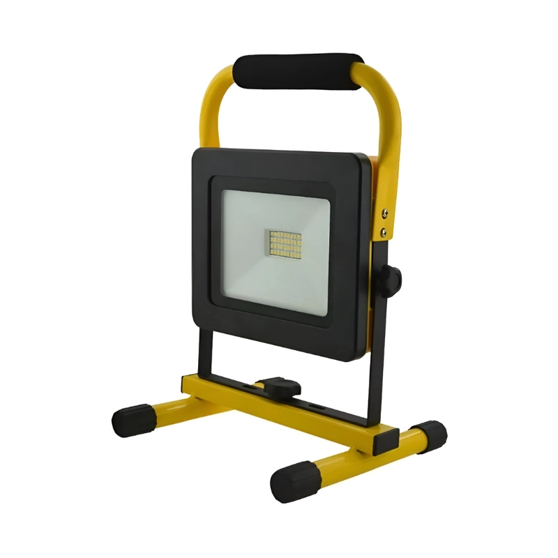 Reflector LED Mercury Emergencia 50W Brazo/Base Amarilla