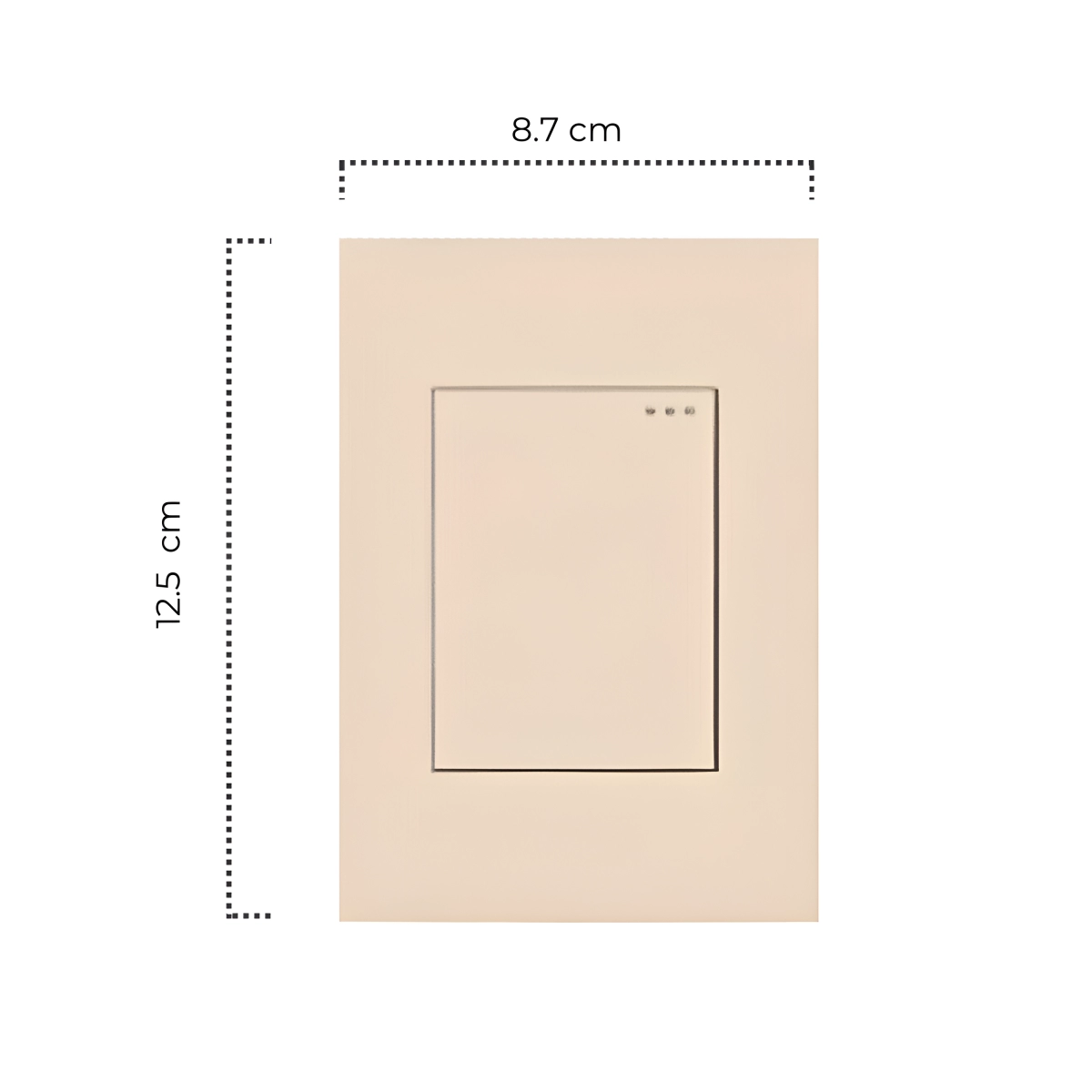 Interruptor Sencillo Conmutable Golden Luxury
