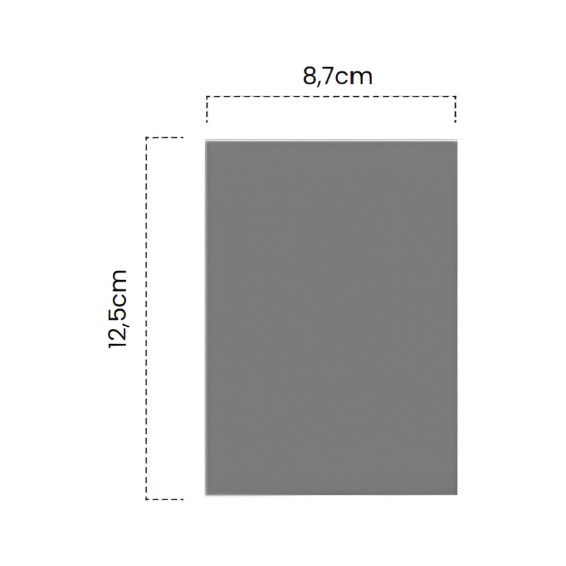 Placa Ciega Silver Luxury