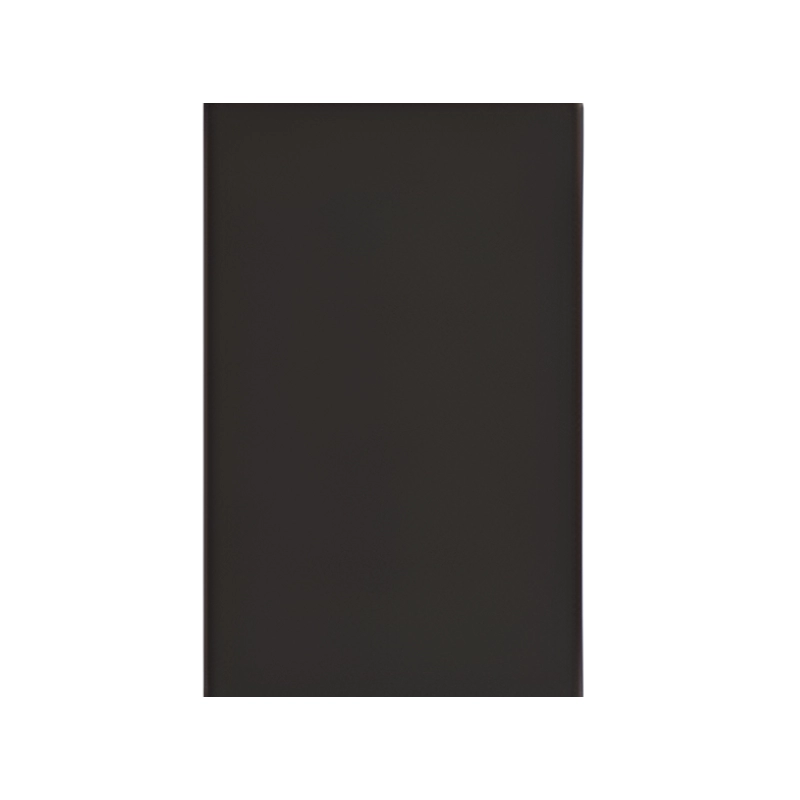 Placa Ciega Línea Plus Color Negro