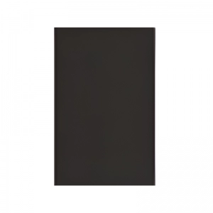 Placa Ciega Línea Plus Color Negro