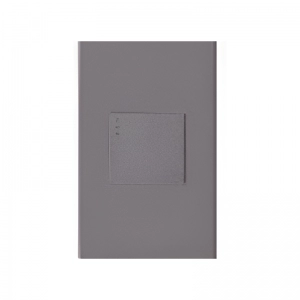 Interruptor Sencillo Línea Plus Color Gris