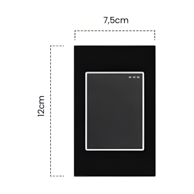 Interruptor Sencillo Conmutable Black mirror