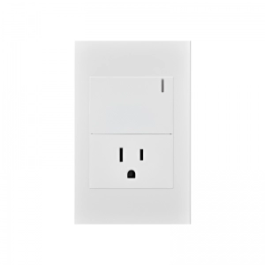 Toma + Interruptor a Tierra Premium Blanco