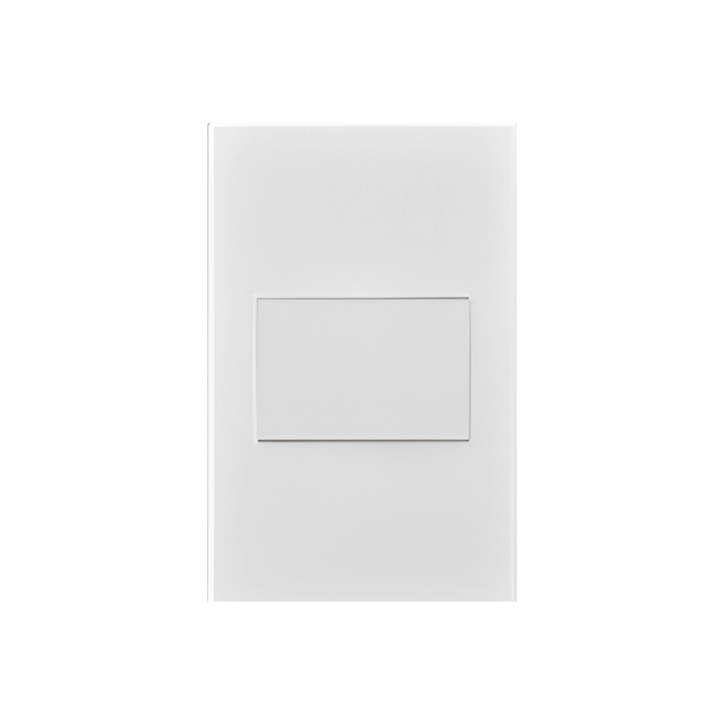 Placa Ciega Premium Blanco