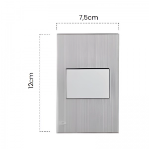 Placa ciega Stainless