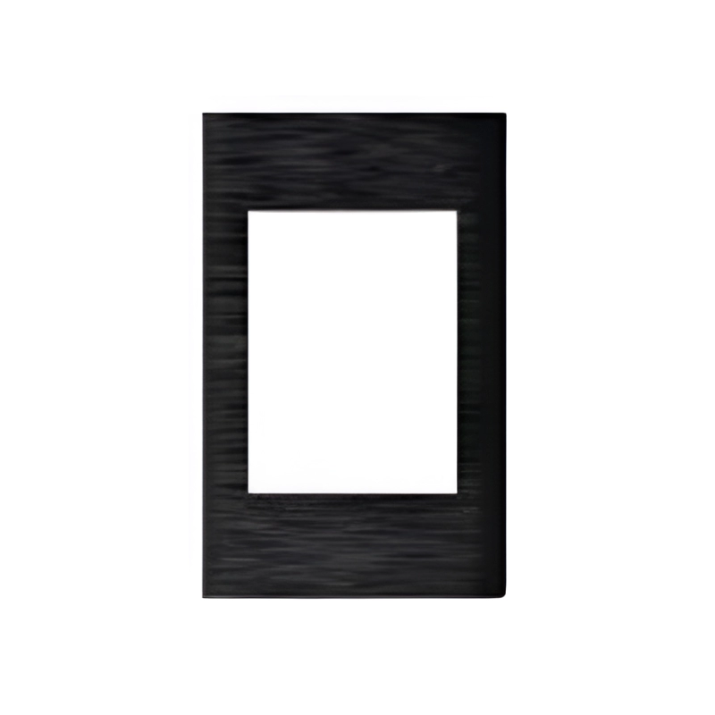 Placa Línea Premium Negro Mate/PC