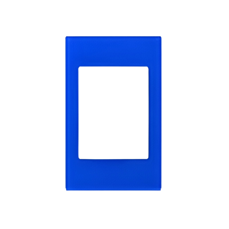 Placa Línea Premium Azul/Acrylic