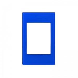 Placa Línea Premium Azul/Acrylic