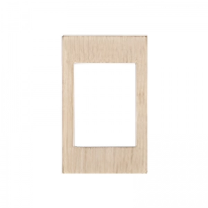 Placa Línea Premium Madera Bamboo/Acrylic