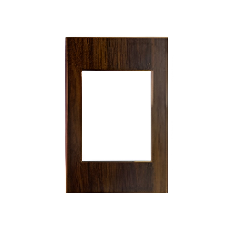 Placa Línea Premium Madera + Copper