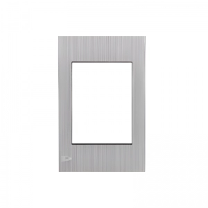 Placa Línea Premium Stainless + Chrome/Acero