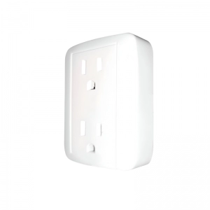 Toma doble Polo tierra Sobreponer básico