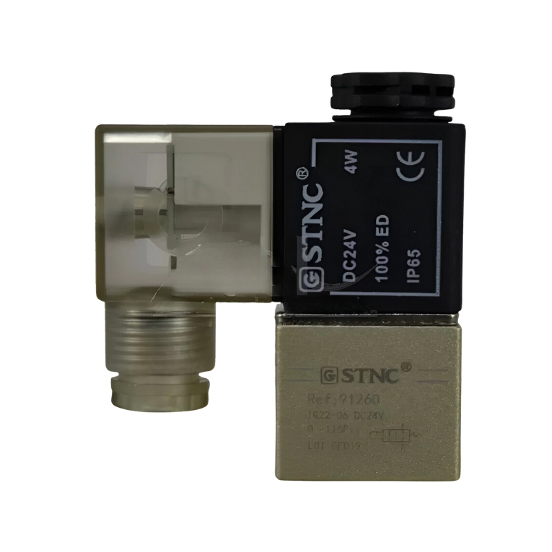 Válvula Solenoide 24VDC 1/8