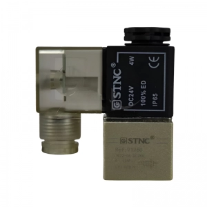 Válvula Solenoide 110VDC 1/4