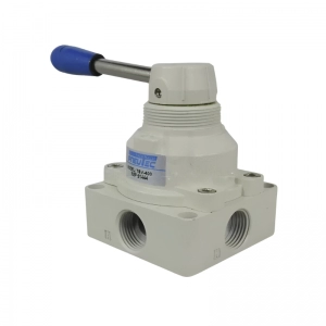 Válvula Manual Rotativa 4/2 Puerto 1/2