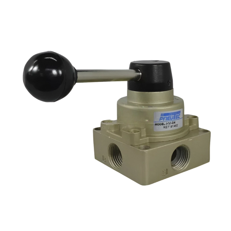 Válvula Manual Rotativa 4/2 Puerto 1/2