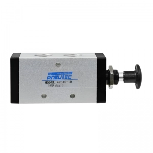 Válvula Manual Botón 2 posiciones 1/2