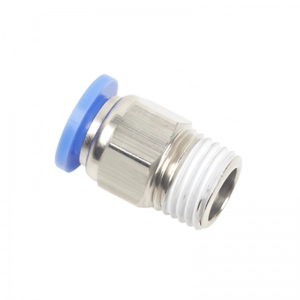 Racor Roscado PC Manguera 12mm Rosca 3/8