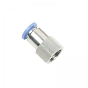 Racor Roscado PCF Manguera 8mm Rosca 1/4