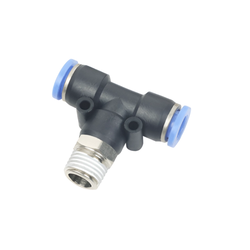 Racor Roscado PB Manguera 12mm Rosca 1/4