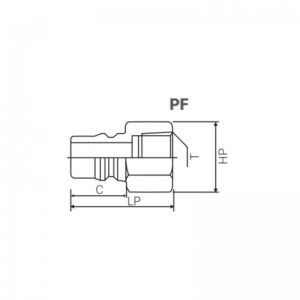Conector Macho - Rosca Hembra 3/8