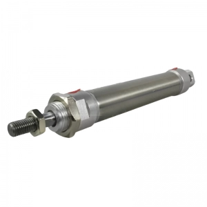 Cilindro de efecto doble En Acero Inoxidable 80mm carrera MA25x80S