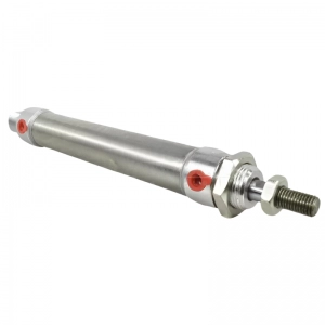 Cilindro de efecto doble En Acero Inoxidable 100mm carrera MA25x100S