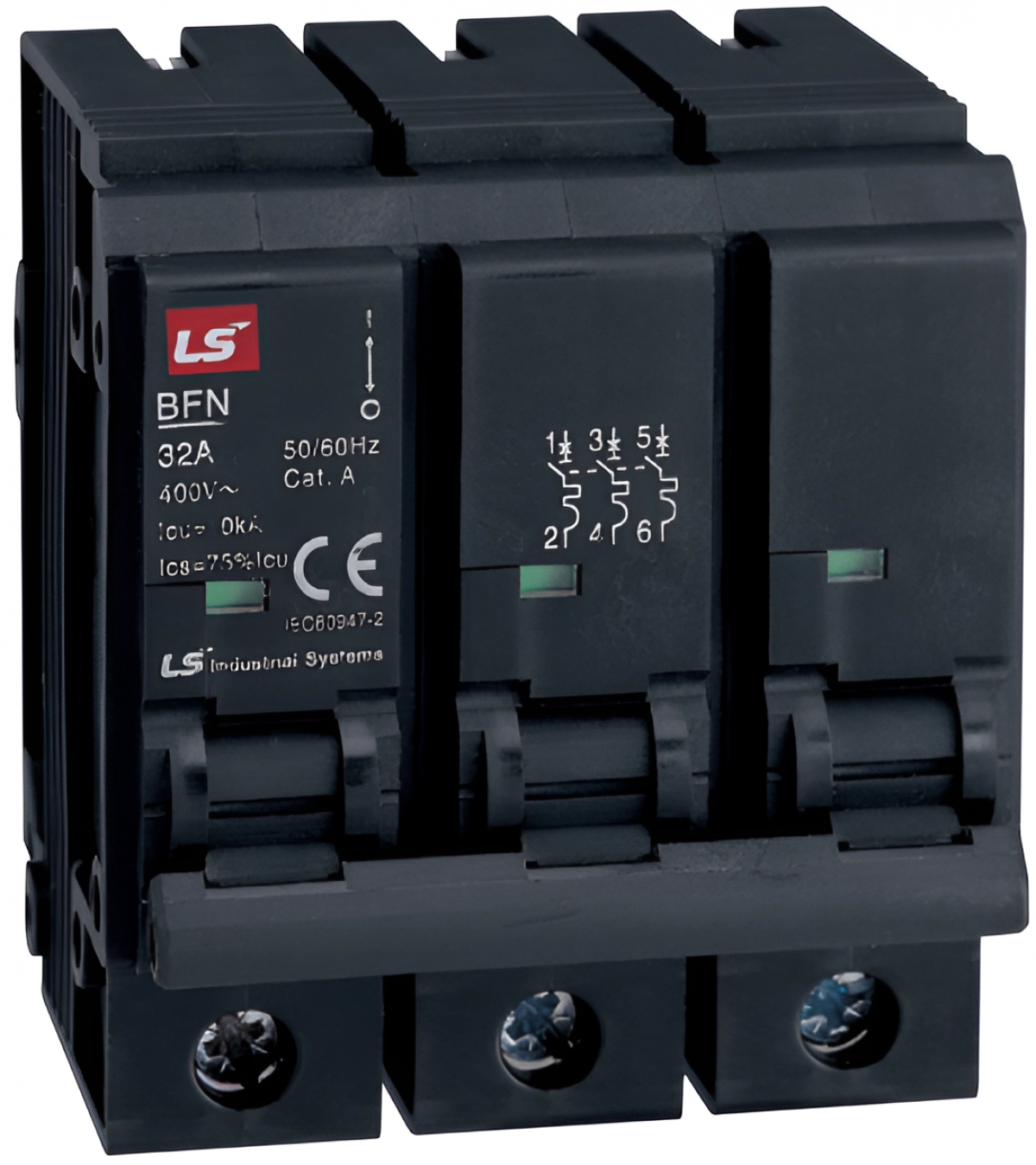 Breaker Termomagnético LG 3 Polos 15Amp BFN-3P-15A