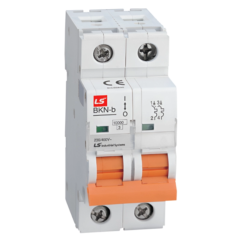 Minibreaker Riel Din 2 polos LG 25Amp 10kA 240V