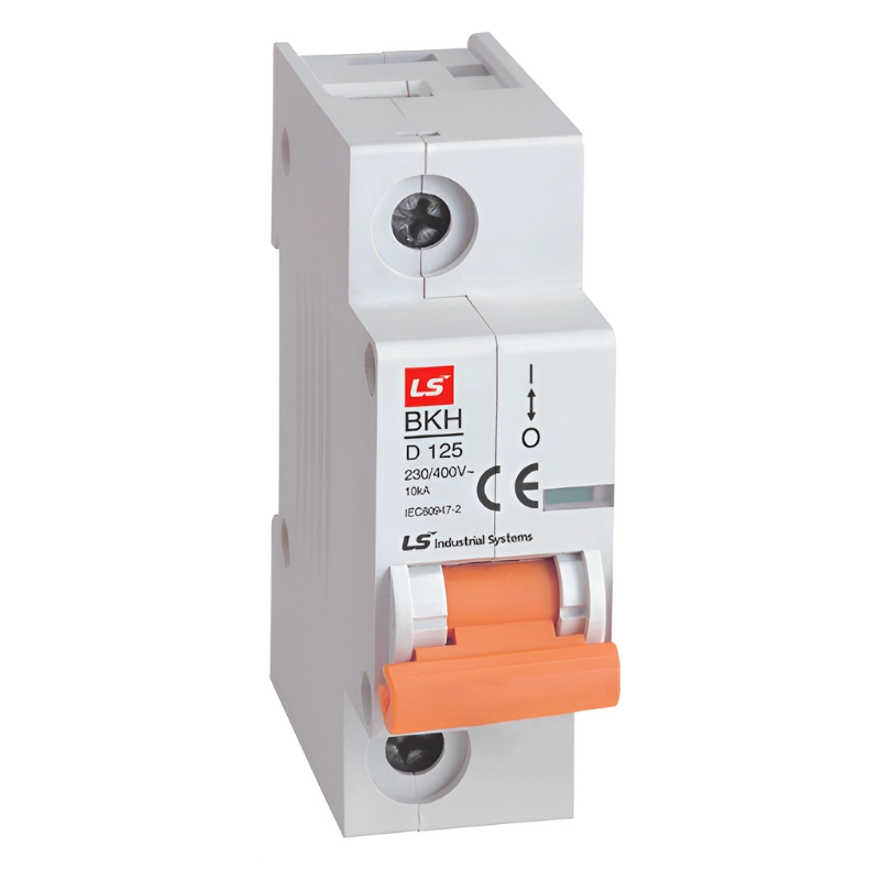 Minibreaker BKH Riel Din 1 polos LG 80Amp 10kA 240V