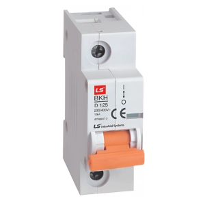 Minibreaker BKH Riel Din 1 polos LG 80Amp 10kA 240V
