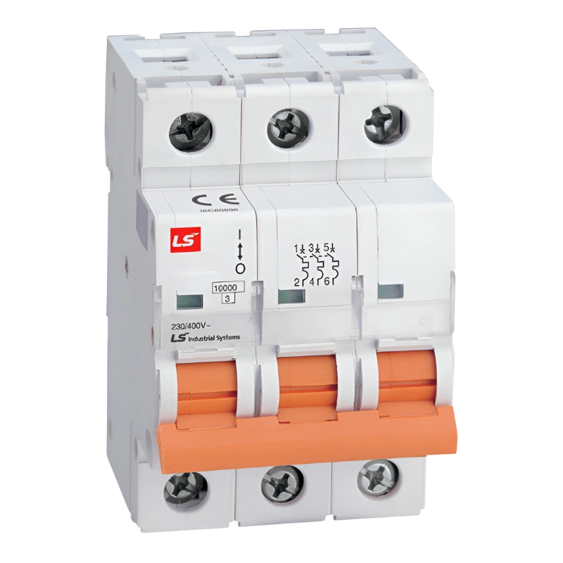 Minibreaker BKH Riel Din 3 polos LG 125Amp 10kA 240V
