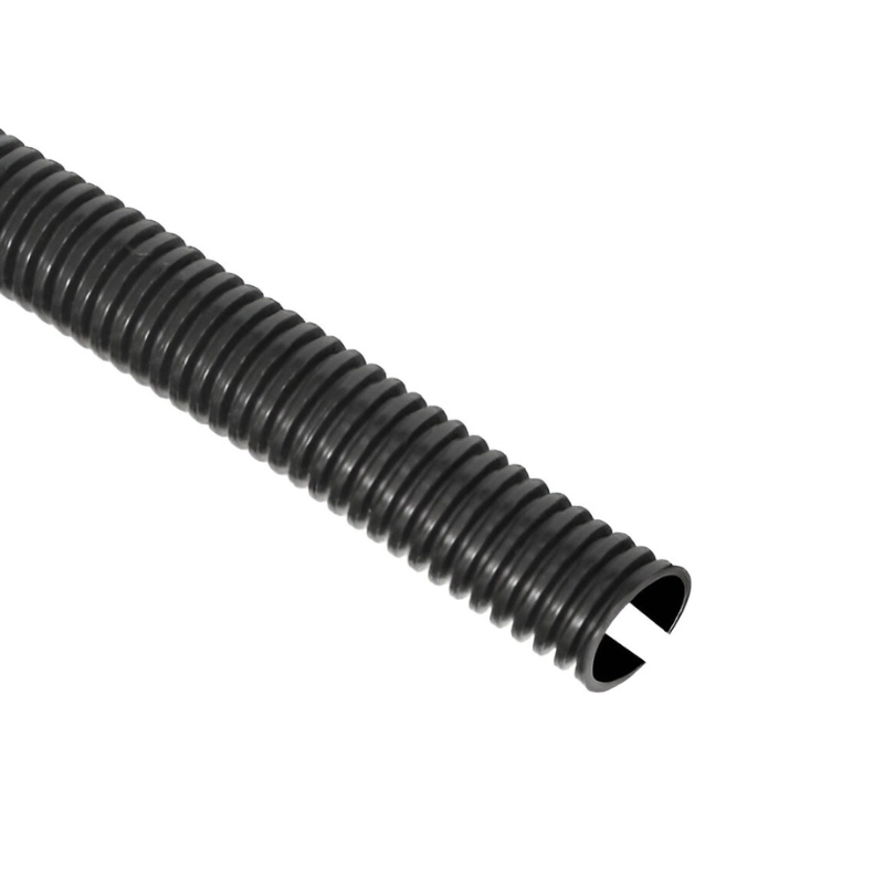 Coraza Negra Con Retardante A La Llama 47mm Abierta