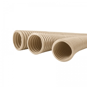 Coraza Industrial Cerrada Diametro 19mm, Rollo 50m Color Beige