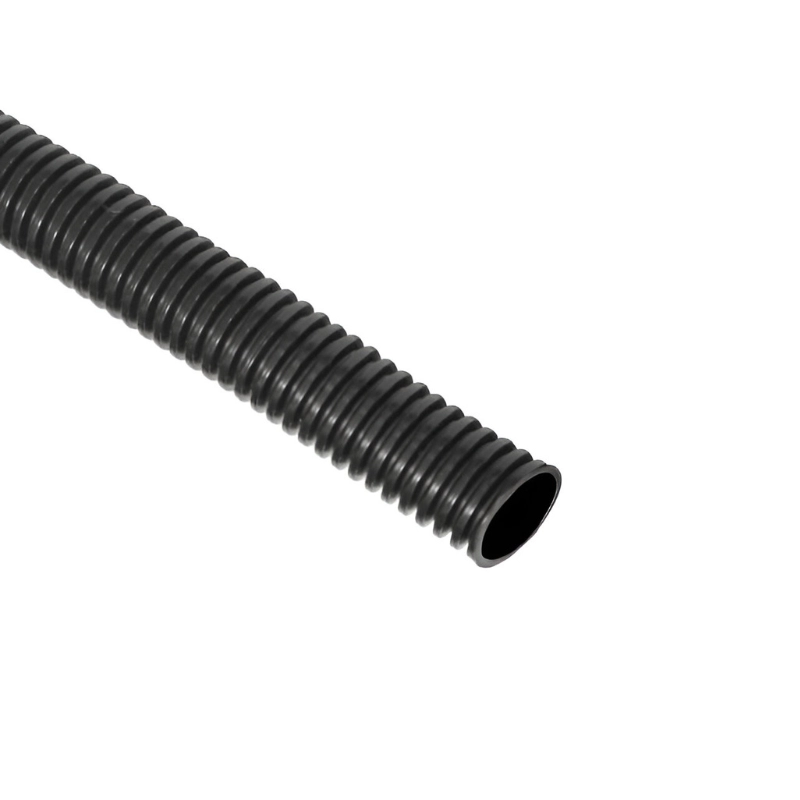 Coraza Negra Con Retardante A La Llama 28mm Cerrada