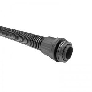 Coraza Para Uso Eléctrico 28mm Cerrada Gris Isyflex