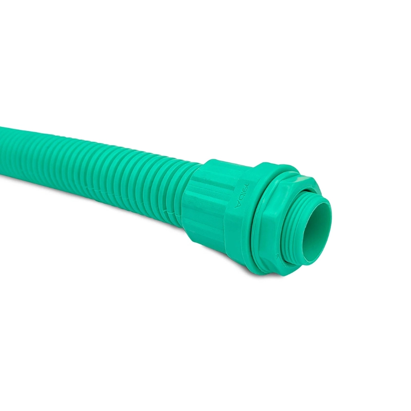 Coraza Para Uso Eléctrico ISYFLEX 35mm Cerrada Verde